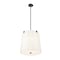 Z-Lite Weston Pendant, 5-Light, 18 In.W x 18 In.H, Matte Black/Cream 3502P18-MB - alternate 8